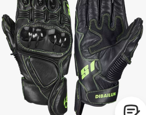 夏季摩托车手套男女真皮公路赛车防摔四季通用...