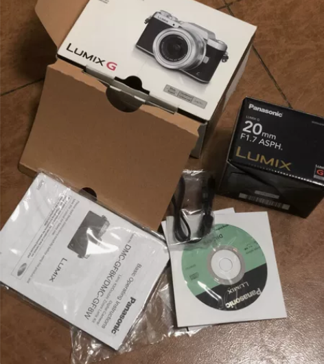 松下gf8微单配20mm F1.7饼干镜头...