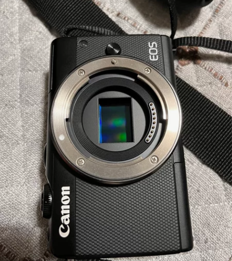 佳能微单eos m100 相机本体(无内存...