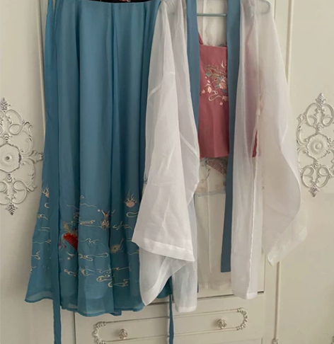 兰若庭汉服人家情事花神，s码全新，齐腰齐胸...