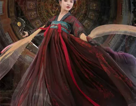 都城南庄渡彼岸，汉服全新带吊牌。上衣下裙两...