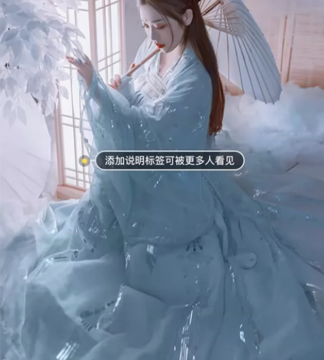 【双11狂欢价】艺缕仙鹤汉服女正品原创设计...