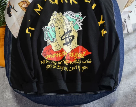 卫衣男潮牌韩版潮流学生宽松上衣服青少年外套...