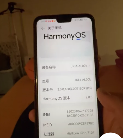 华为畅享9plus 4+128 黑色 啥毛...