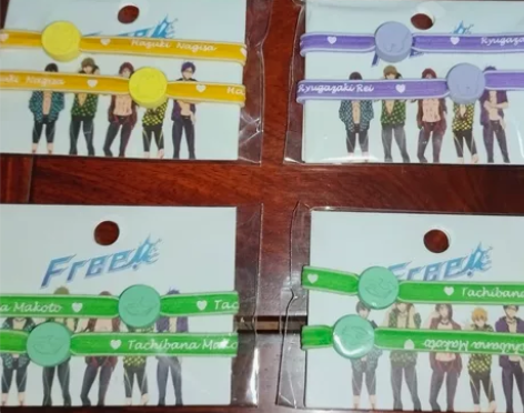 Free！头绳 全新未拆封 橘真琴*2 叶...