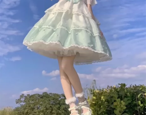 直出渐变若草色小海妖 m 有小物 只拍过一...