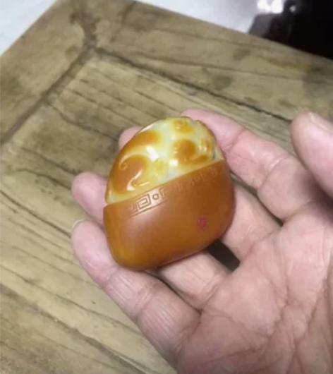 玉雕大师李清燕2017年和田玉石雕作品-守...