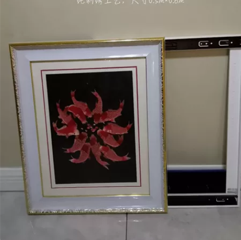 电表箱纯手工刺绣装饰画，原价200。便宜处...