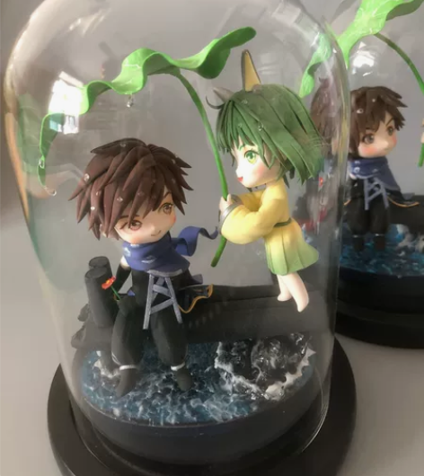 王者荣耀 蔡澜 超轻粘土 手办 350一个...