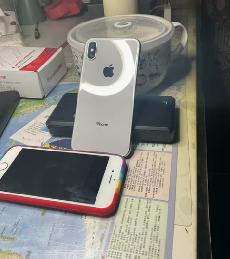 iphoneX64白色边框不锈钢材质可一直...