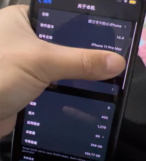 自用11promax国行256g 边框两边...