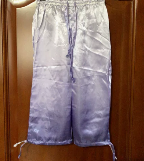 包邮全新外贸仿丝绸缎面女短裤xs码女大童 ...