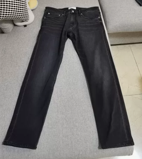 CK Jeans春秋男士休闲拉链水洗牛仔裤...