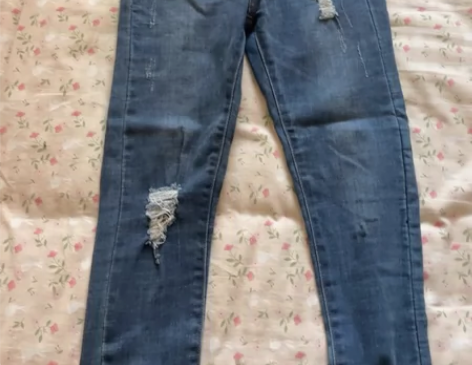牛仔裤s码数 全新！