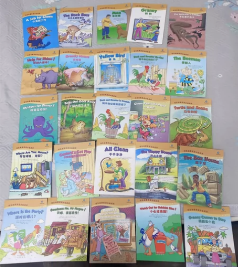 培生英语分级阅读，书非常新，全套25本，孩...