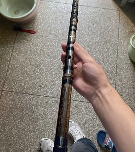 珍藏老料【便宜处理】原价200多的紫竹笛子...