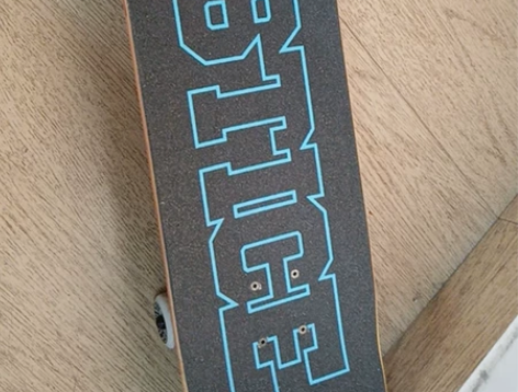 出justice双翘滑板，双空桥钉，只滑过...