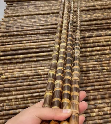 龙血金丝竹，实心竹手把件，可用于文玩把玩，...