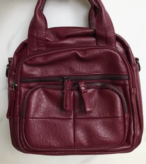 新款四用多功能女包妈咪包双背包女士背包女书...