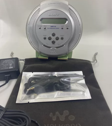 索尼D-CJ01CD成色如图配件电源布套耳...