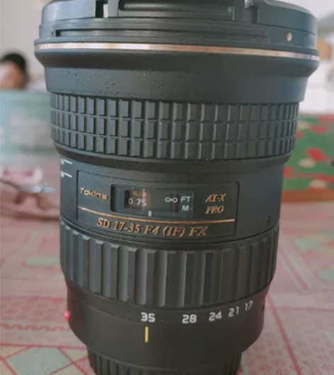 图丽单反镜头，17-35mm  f4，佳能...