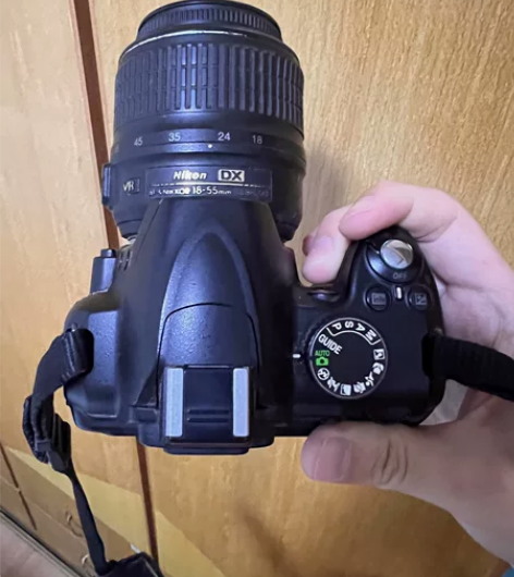 出自用闲置尼康D3000 单反整套，带18...