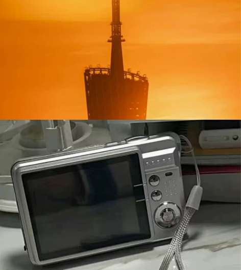 复古相机ccd4800w像素数码相机入门索...