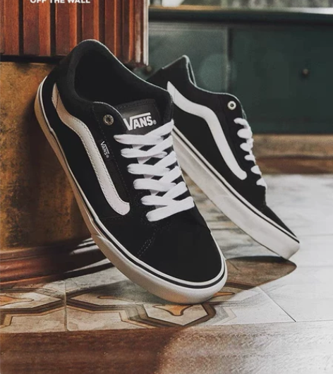 VANS帆布鞋 Vans 运动休闲鞋 黑色...