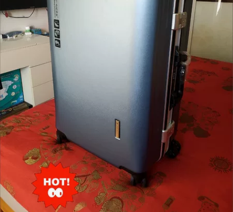 原价499正品袋鼠行李箱旅行箱密码箱拉杆箱...