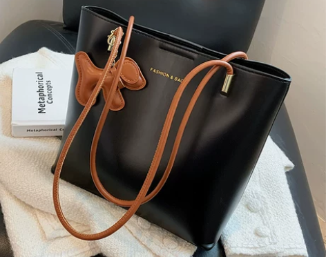 大容量包包女2021新款百搭简约单肩包高级...