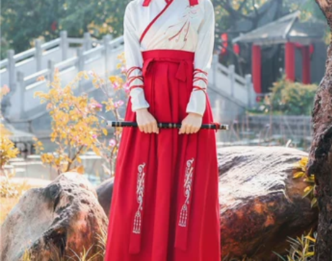 汉服女中国风仙气飘逸超仙古风汉元素夏装齐胸...