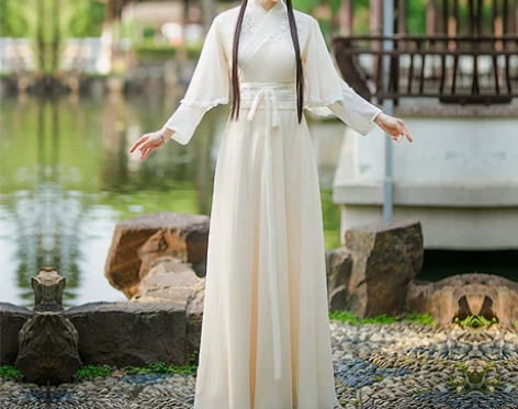 改良汉服女2021新款古装中国风仙气飘逸交...