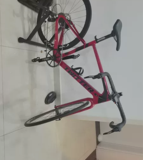 碳纤维自行车骑了没一个月，一百多公里 ，前...