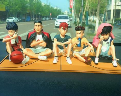 [转卖]网红灌篮高手汽车摆件樱木花道车载手...