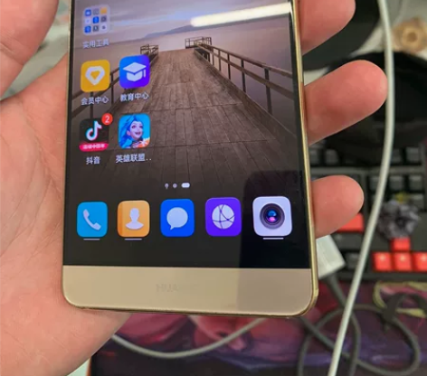 华为mate9无拆无修金色,4+64家里老...