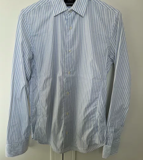 ZARA s码120-140斤 男衬衫 穿...