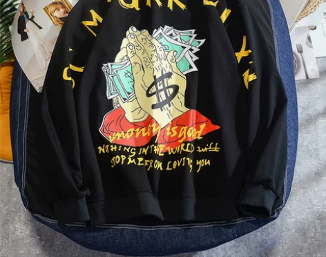 卫衣男潮牌韩版潮流学生宽松上衣服青少年外套...