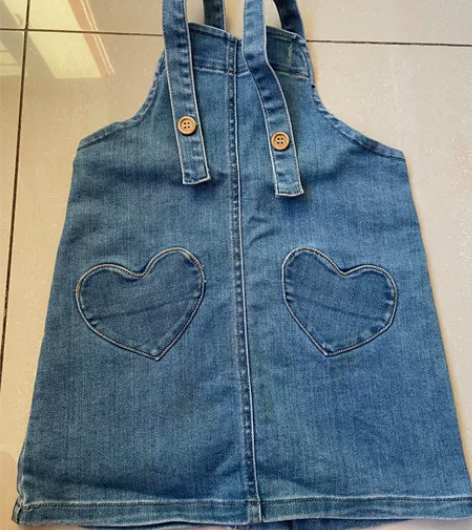儿童牛仔背带裙110码 感兴趣的话点“我想...