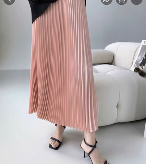 依恋百褶裙，秋冬半身裙，垂感十足的半身裙，...