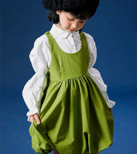 植木两件套花苞裙，尺码150，适合130-...