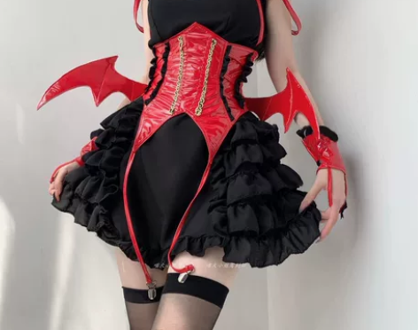 服装性感魅魔小恶魔COS变装道具服日系少女...