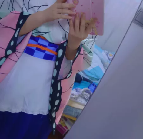 代友挂初兽猫家女仆蝴蝶忍cos全套 标价2...