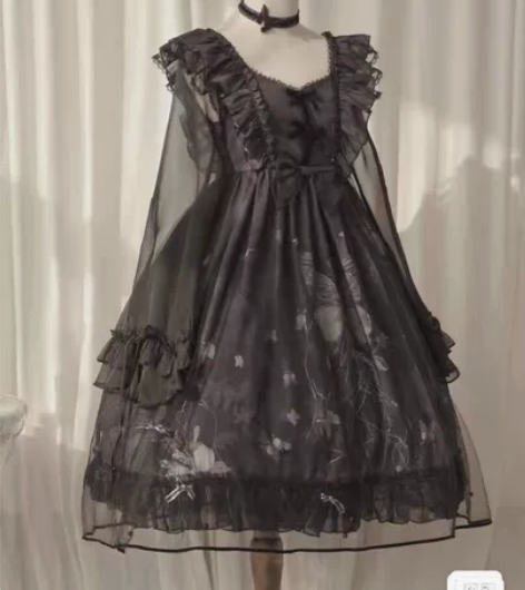 Tonight黎明月色 黑色op，m码，穿...