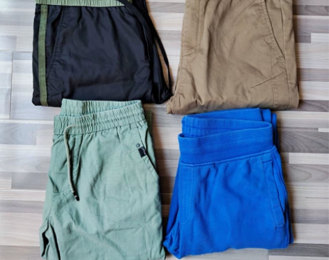 休闲裤适合175/75左右穿着 黑色莱赛尔...