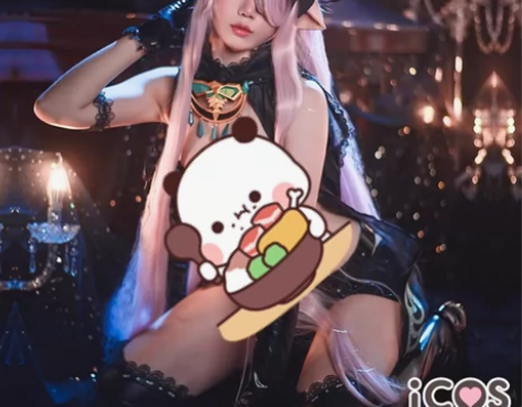【预售】碧蓝幻想 娜露梅亚黑蝶cos 衣服...
