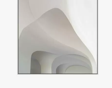 柏轩 白色主义 现代简约北欧客厅装饰画餐厅...