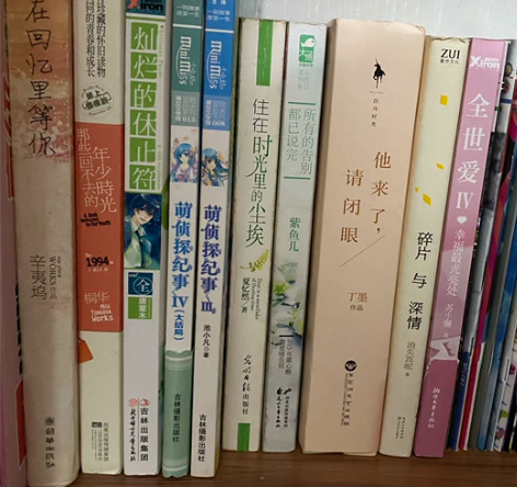 小说低价出 《我在回忆里等你》《他来了请闭...