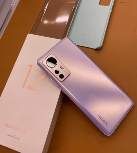 1.小米12X 8+128  紫色 5.成...