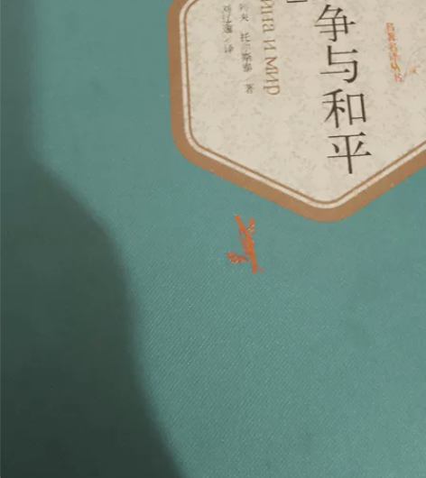 列夫托尔斯泰《战争与和平》，九九新，字迹清...