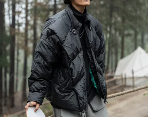 ABTO冬季加厚羽绒服男日系潮牌痞帅防寒服...